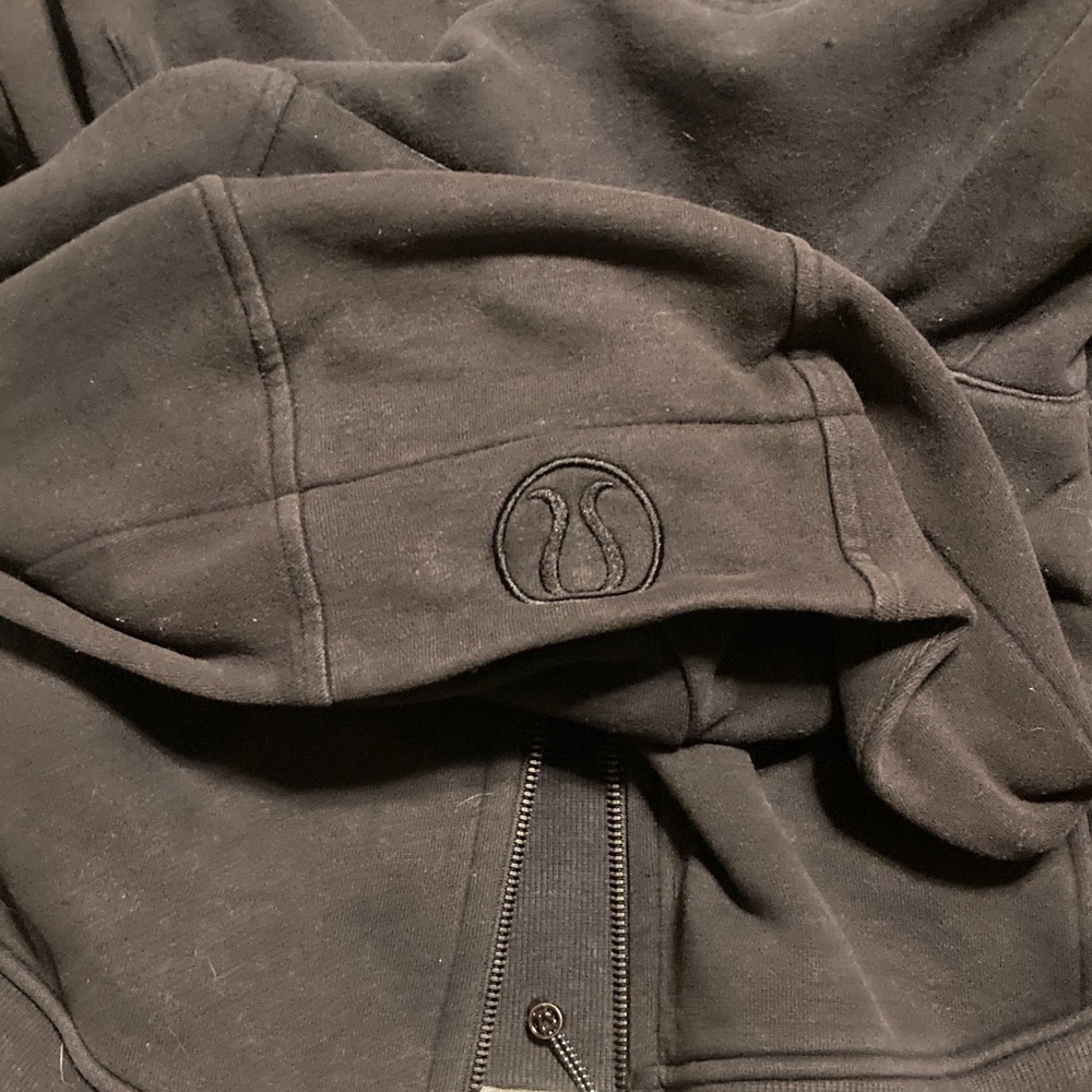 lululemon scuba Black Hoodie
